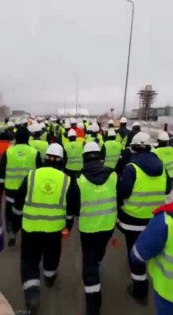 Tengizchevroil joins the protest in support of Zhanaozen. It is the largest oil producer in Kazakhstan, a JV b/n Chevron (50%), ExxonMobil (25%), KazMunayGas (20%) & LukArco (5%) located in Atyrau on Caspian Sea. Appx. 39K work for Tengiz, 7K expect to be laid off in 2022