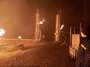 The fire at the natural gas rig in the Izium area was extinguished - the chairman of the Donetsk community Anatoly Nazdrachev. Earlier it was targeted in airstrike. No casualties, village nearby also badly damaged