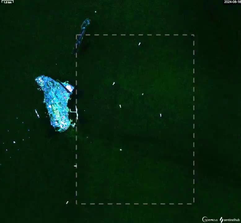 Radar-based satellite imagery shows Iranian tankers are no longer anchored near Kharg Island's oil terminal.  This facility handles 90% of Iran's crude oil exports