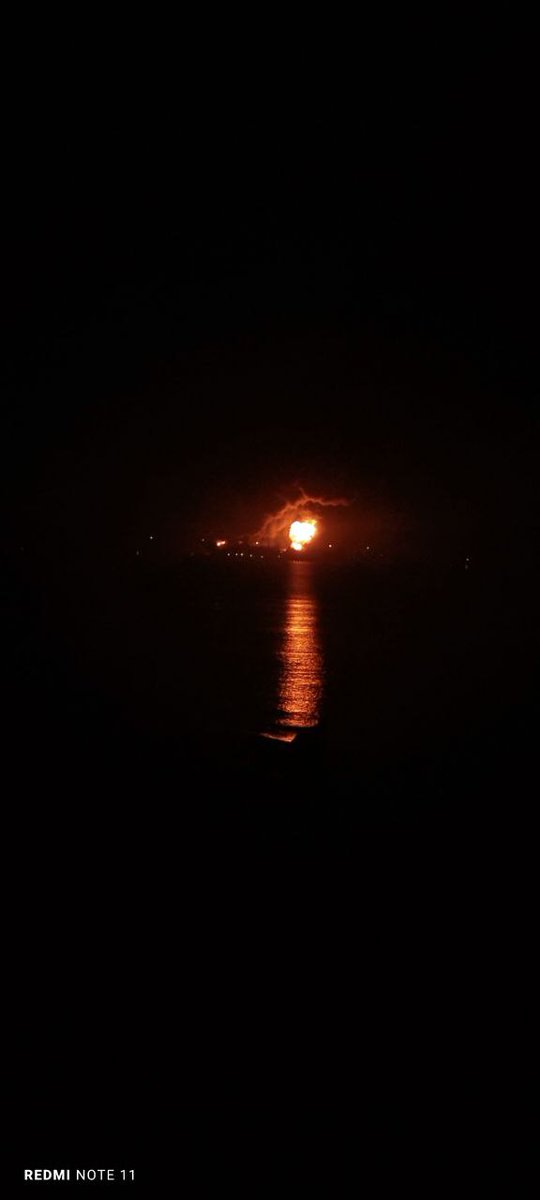 Another fuel reservoir exploded at the oil depot in Feodosiya