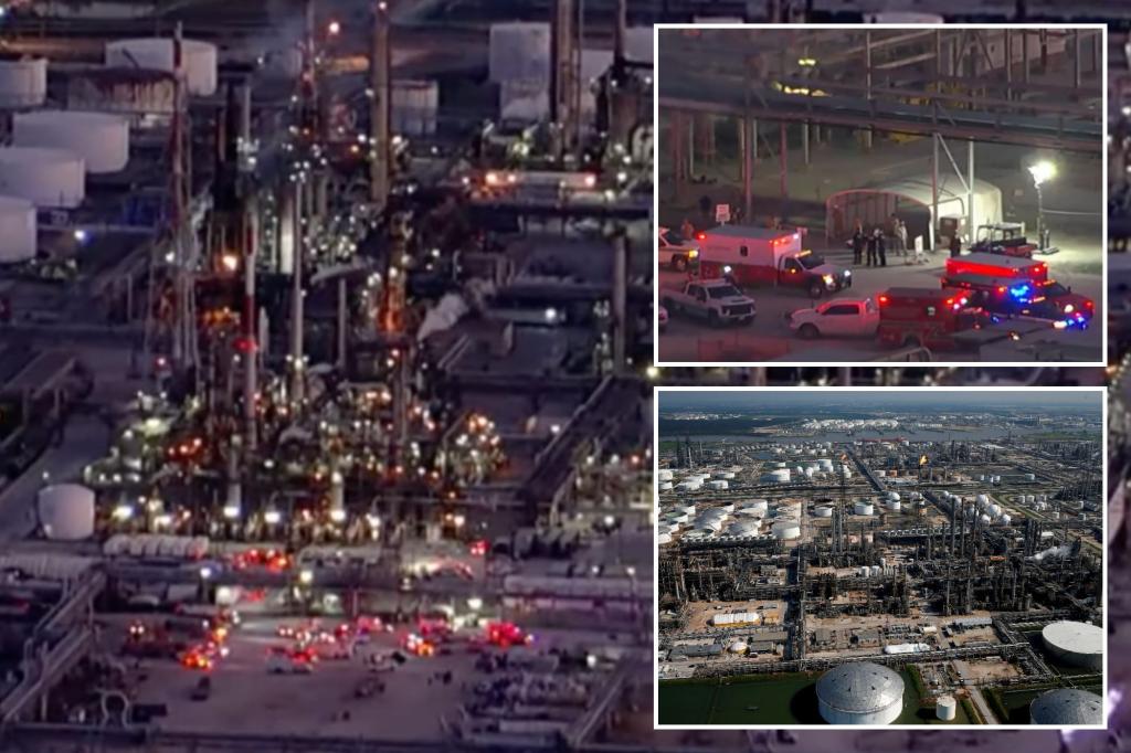 Two dead in chemical release at Pemex refinery in Texas. Up to 35 people at the refinery were treated at the plant or taken to area hospitals for exposure to hydrogen sulfide gas, which can be deadly, county emergency officials said.