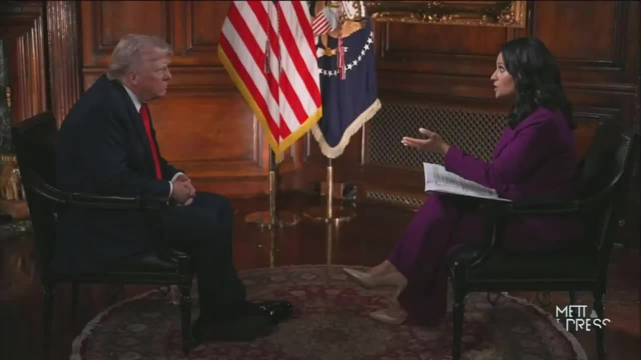 Trump: We verloren honderden miljarden dollars met China. Nu doen we in feite geen zaken meer met China. Daarom besparen we honderden miljarden dollars. Het is heel simpel.