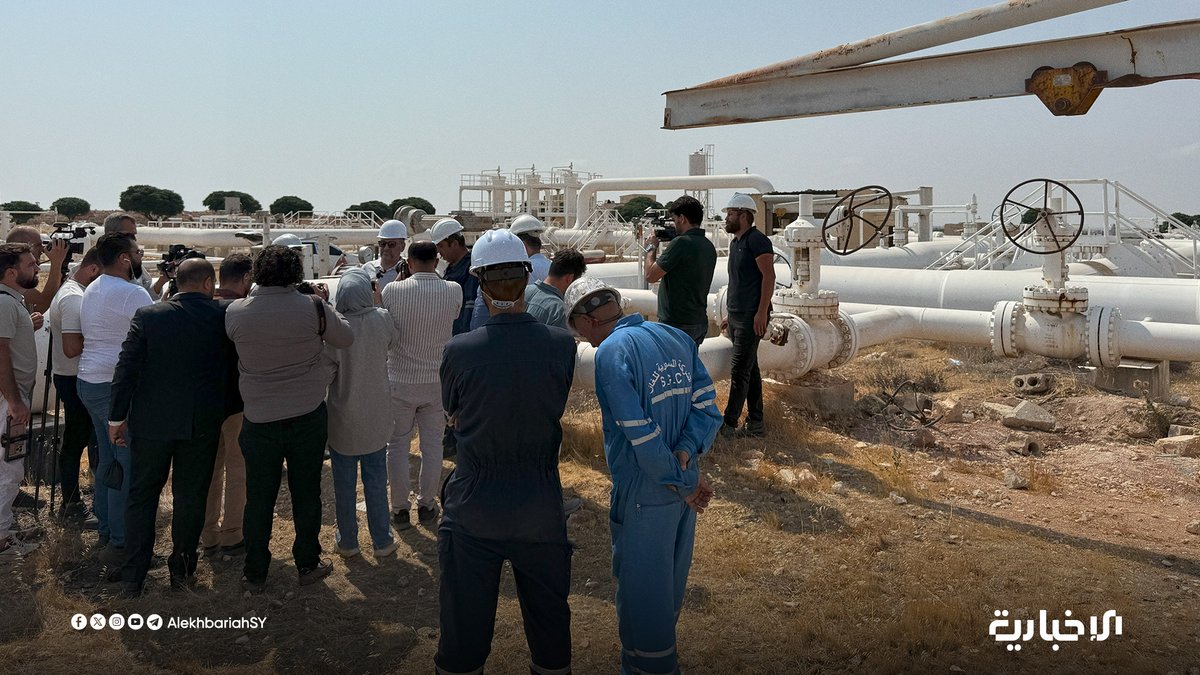Today ~745,000 m³ of gas from Azerbaijan will be pumped into the pipeline until Aleppo and the flow will steadily increase to reach the target of 3.4 million m³ in 24 hours within about one week. Depending on the areas, the number of electricity hours will range from 8 to 10