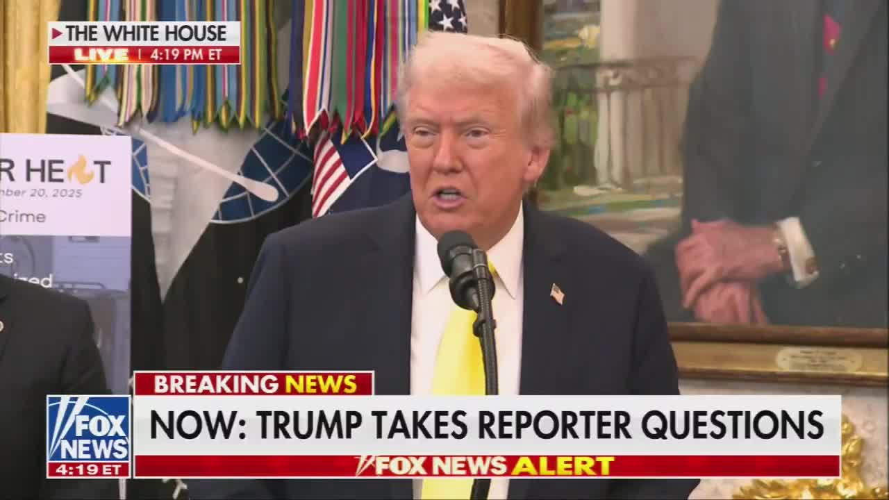 Trump: India assured me they will—within a short period of time—they will not be buying oil from Russia and they will go back to Russia after the war is over