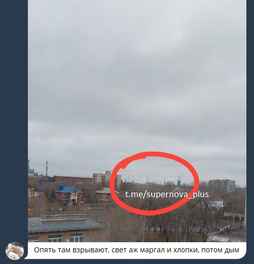 انفجارهایی در اورسک، منطقه اورنبورگ گزارش شد.