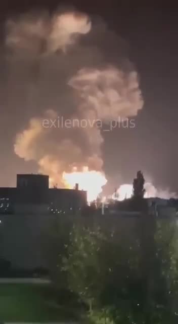 Fire in Novorossiysk is at Sheskharsis fuel terminal