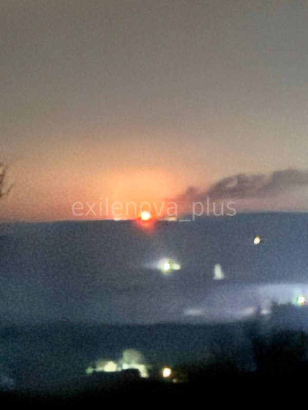 דווח על פיצוצים בזוהרס