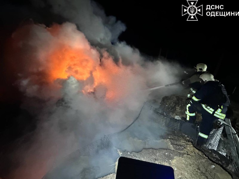 רוסיה תקפה במהלך הלילה תשתית חשמל באזור אודסה