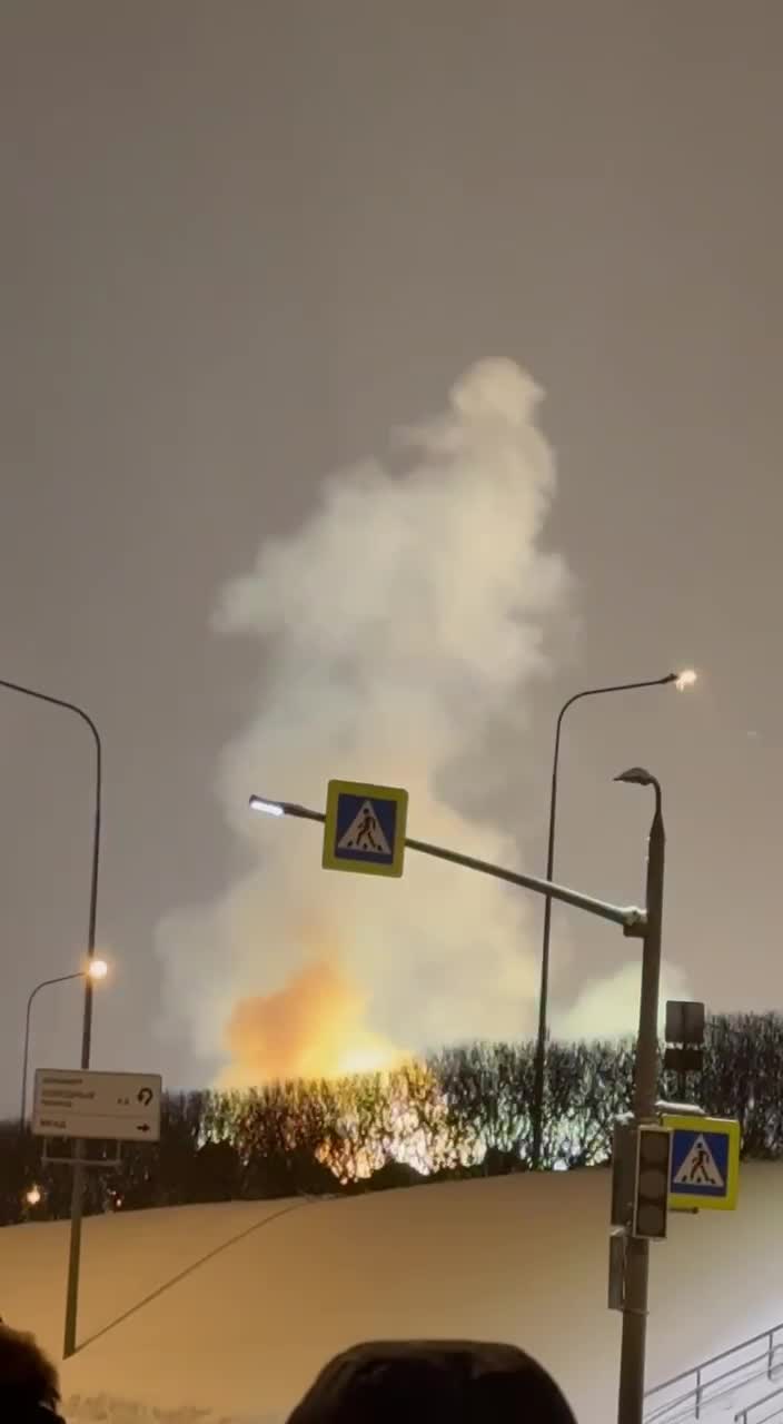 У Тушино Московської області загорілася підстанція