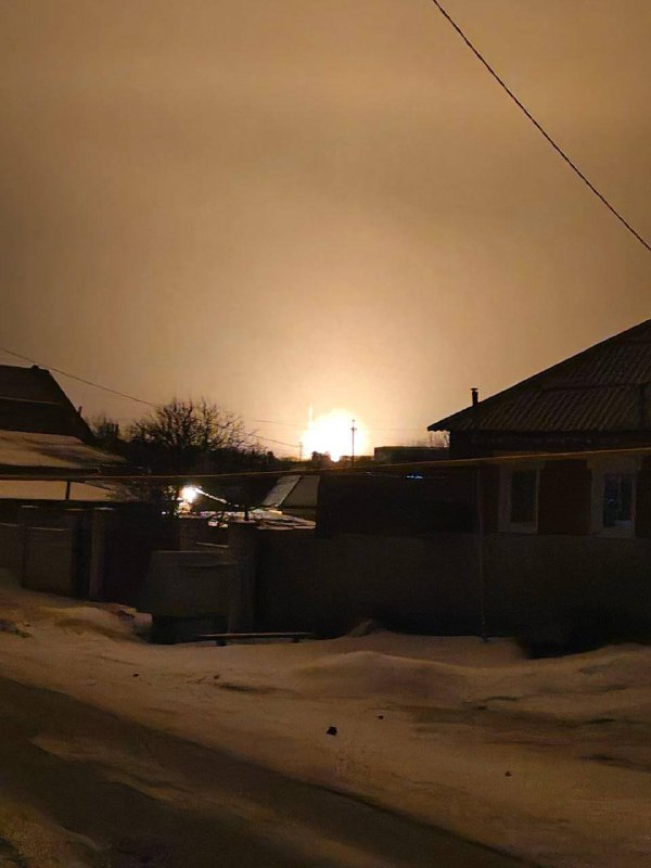 Un incendie a été signalé dans une station de pompage de gaz du village de Borisovka, dans la région de Belgorod.