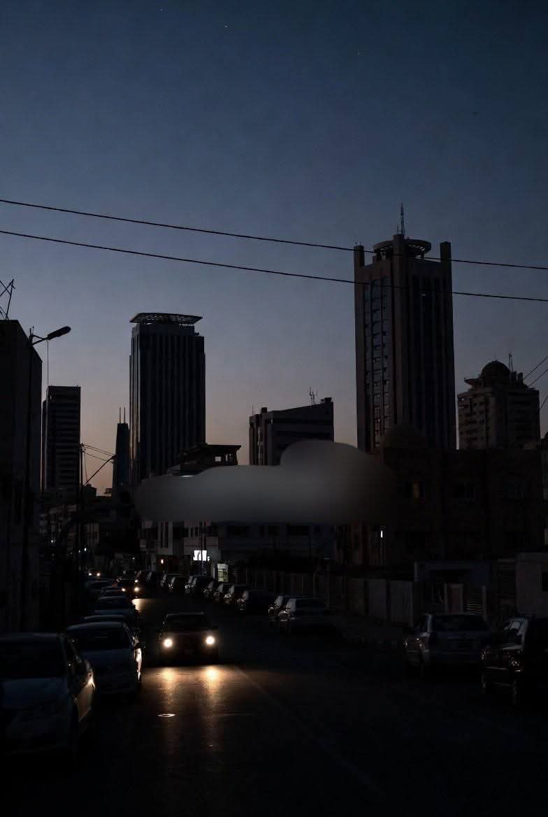 Initial reports indicate power outages in several areas of Kuwait.