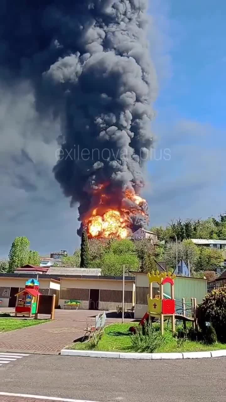 More fuel reservoirs had exploded at Tuapse oil refinery