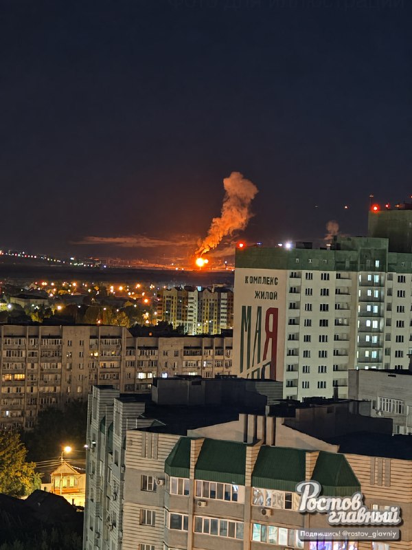 Ukrainian drones Lyutyy attacked the Saratov oil refinery and the Ozon warehouse on a 100,000 sq m area in Saratov